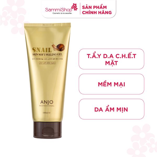 ANJO Tẩy Tế Bào Chết Professional Skin Soft Peeling Gel Snail 180ml