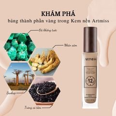 Artmiss Kem nền 12h Illuninating Moist Liquid Foundation 40ml