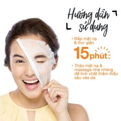 Garnier Mặt nạ giấy Serum Mask Light Complete White Up 28g