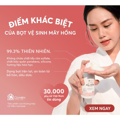 Cỏ mềm Bọt vệ sinh mây hồng trầu không 150ml