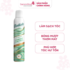 Batiste Dầu gội khô dành cho tóc hư tổn Dry Shampoo & Damage Control 200ml