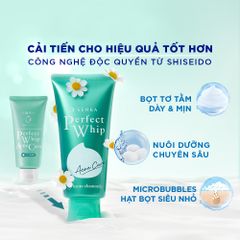 Sữa rửa mặt Senka Perfect Whip Acnes Care 100g