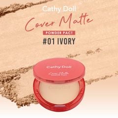 Cathy doll Phấn nền Cover mattle powder pact SPF 30 PA +++