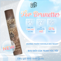 Girlz Only Dầu gội khô For Brunettes dành cho tóc tối màu 200ml