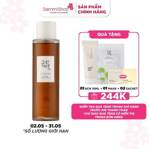 Beauty of Joseon Nước dưỡng da Ginseng Essence Water 150ml