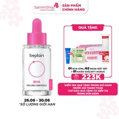 Beplain Tinh chất BHA Peeling Ampoule 30ml