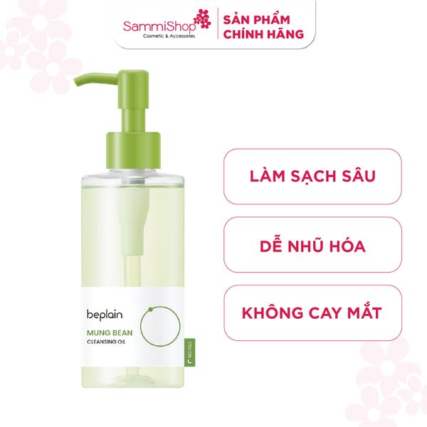 Beplain Dầu tẩy trang Mung Bean Cleansing Oil 200ml