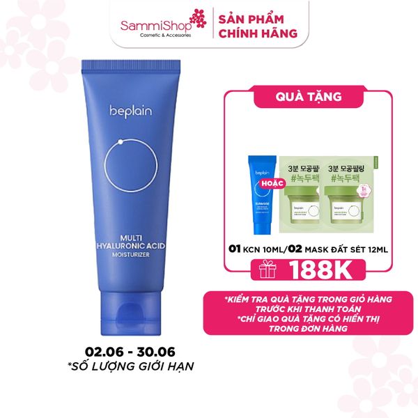 Beplain Kem dưỡng da Multi Hyaluronic Acid Moisturizer 70ml