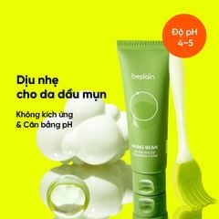 Beplain Sữa rửa mặt Mung Bean pH-Balanced Cleansing Foam