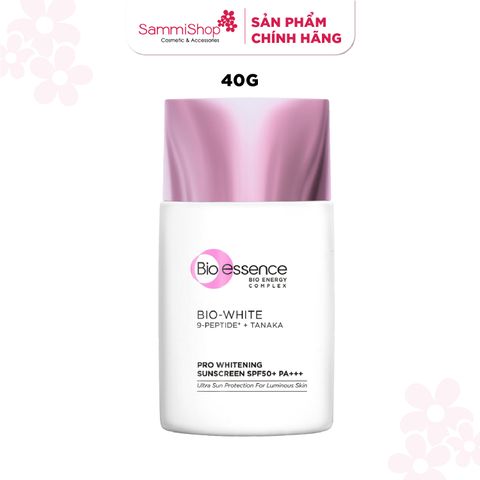 [HÀNG TẶNG KHÔNG BÁN] QT Bio-essence Kem chống nắng Bio-white Pro Whitening Sunscreen SPF50+ PA+++ (40g)