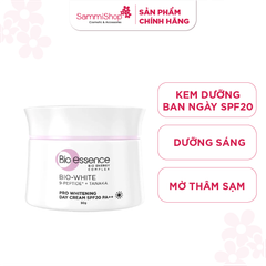 Bio-Essence Kem dưỡng Bio-white Pro Whitening Day Cream SPF 20 PA++ (50g)