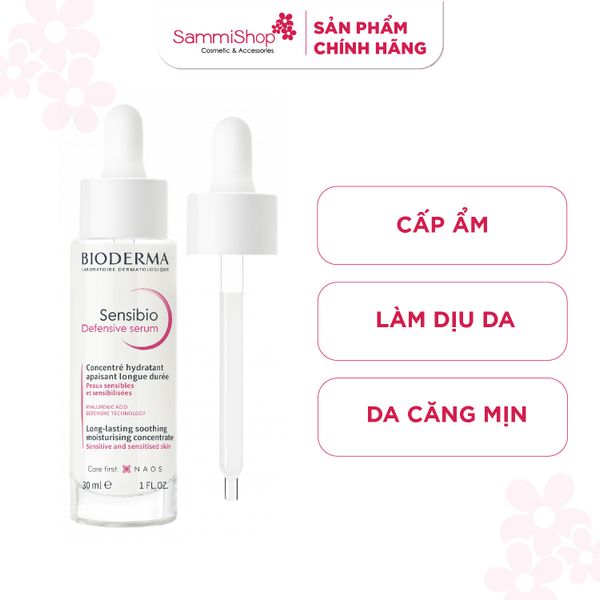 Bioderma Tinh chất Sensibio Defensive Serum 30ml