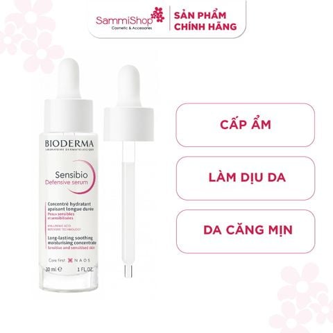 Bioderma Tinh chất Sensibio Defensive Serum 30ml