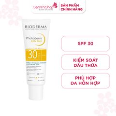 Bioderma Kem chống nắng Photoderm AKN MAT SPF30 40ml