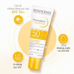 Bioderma Kem chống nắng Photoderm Max Aquafluide SPF50+ 40ml new2 [2023]