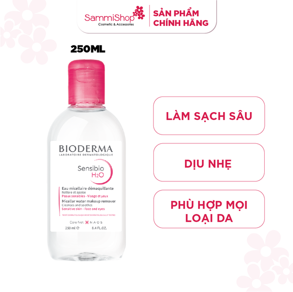 [12/03 - 31/03] Bioderma Nước tẩy trang Sensibio H2O 250ml