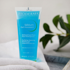 Bioderma Sữa rửa mặt Sebium Gel Moussant 200ml (dạng tuýp)