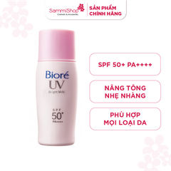 Biore UV Bright Milk SPF50+/PA++++ 30ml