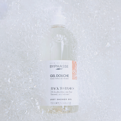 Byphasse Gel tắm Back To Basics Gel Douche Tous Types De Peaux 750ml