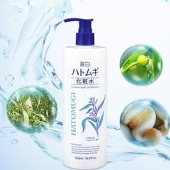 Lotion chiết xuất ý dĩ Kumano Hatomugi Moisturising & Conditioning The Lotion 500ml