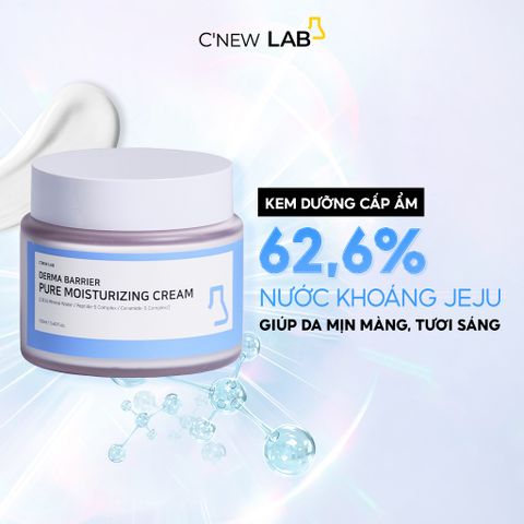 C'New Lab Kem dưỡng da Derma Barrier Pure Moisturizing Cream 100ml