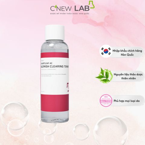 C'New Lab Nước hoa hồng Heartleaf Ac Blemish Clearing Toner 200ml