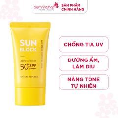 Nature Republic Kem chống nắng California Aloe Daily Sun Block SPF50+PA++++ 57ml