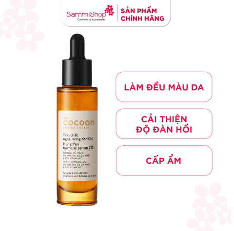 [15.05 - 31.05]  MUA 1 TẶNG 1 Cocoon Tinh chất nghệ Hưng Yên Turmeric Serum C10 30ml