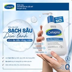 Cetaphil Sữa rửa mặt Oily Skin Cleanser 500ml