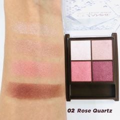 Cezanne Phấn mắt 4 ô Nuance On Eye Shadow