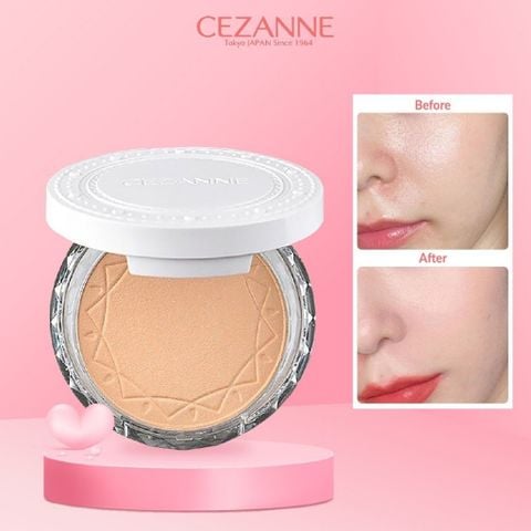 Cezanne Phấn Phủ UV #01 Clear Face Powder 10g
