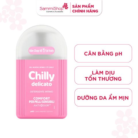 Chilly Dung dịch vệ sinh Delicato Detergente Intimo Anti Odor 200ml