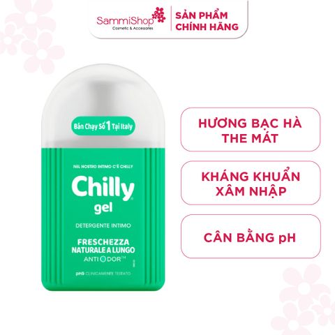 Chilly Dung dịch vệ sinh Gel Detergente Intimo Anti Odor 200ml