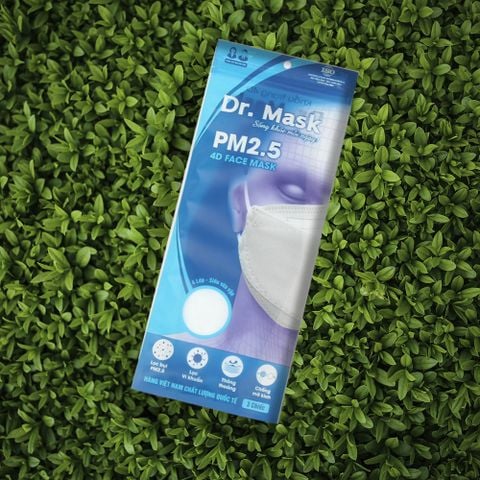 Dr.Mask Túi khẩu trang 4DS2 3 chiếc