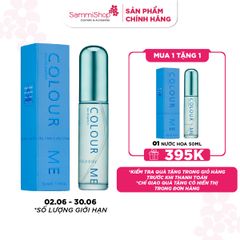 02.06 - 30.06 Colour Me Nước hoa Eau De Parfum 50ml BẤT KỲ