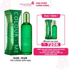 02.06 - 30.06 Colour Me Nước hoa Eau De Parfum 100mL BẤT KỲ