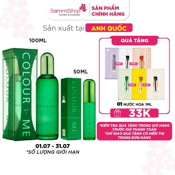 Colour Me Nước hoa Green Eau De Parfum