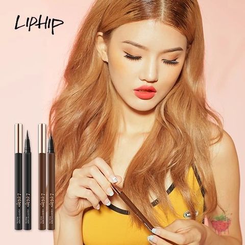 LipHip Bút Dạ Kẻ mắt Liquid Eyeliner 0.6g