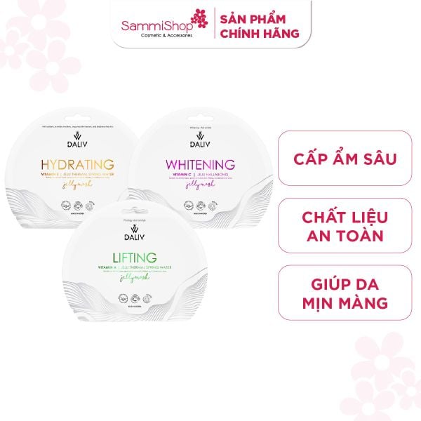 Daliv Mặt nạ Jeju Thermal Spring Water Jelly Mask 30g