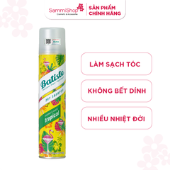 Dầu gội khô Batiste Dry Shampoo Coconut&Exotic Tropical 200ml