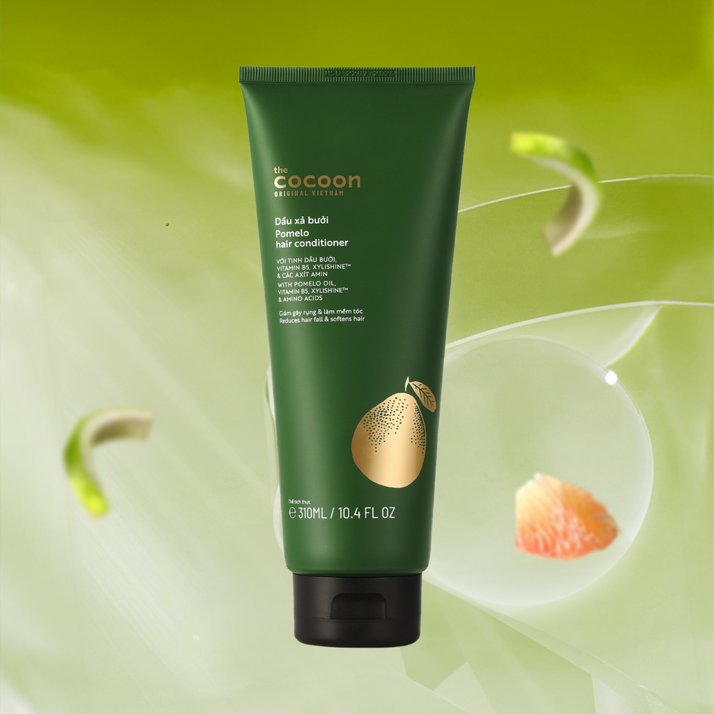 Dầu xả bưởi mượt tóc giảm gãy rụng Cocoon 310ml – AB BEAUTY WORLD
