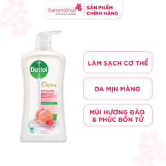 Dettol Sữa tắm Onzen Revitalising Body Wash Peach & Raspberry 950g