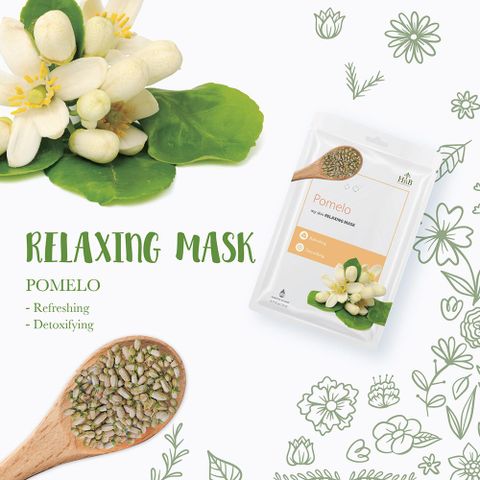 HNB Mặt nạ giấy My Skin Relaxing Mask [Hoa Bưởi]