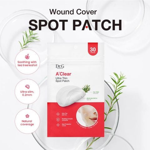 Dr.G Miếng dán mụn A'Clear Ultra Thin Spot Patch 30 pcs