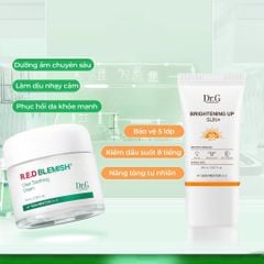 Dr.G Bộ chăm sóc da R.E.D BLEMISH Clear Soothing Cream Bonus Set