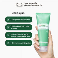 Dr.G Sữa rửa mặt pH Cleansing R.E.D Blemish Clear Soothing Foam 150ml