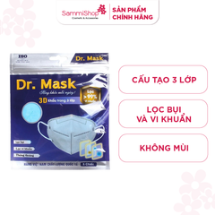 Dr.Mask Túi Khẩu trang 3 lớp 3DS1 5 chiếc