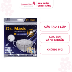 Dr.Mask Túi Khẩu trang 3 lớp 3DS1 5 chiếc