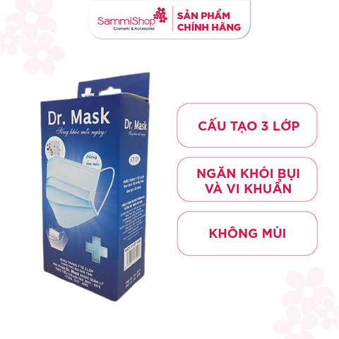 Dr.Mask Hộp Khẩu trang 3 lớp 30 chiếc