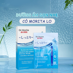 Dr.Morita Mặt nạ giấy Hyaluronic Acid Moisture Essence Facial Mask 25g/m (5m)